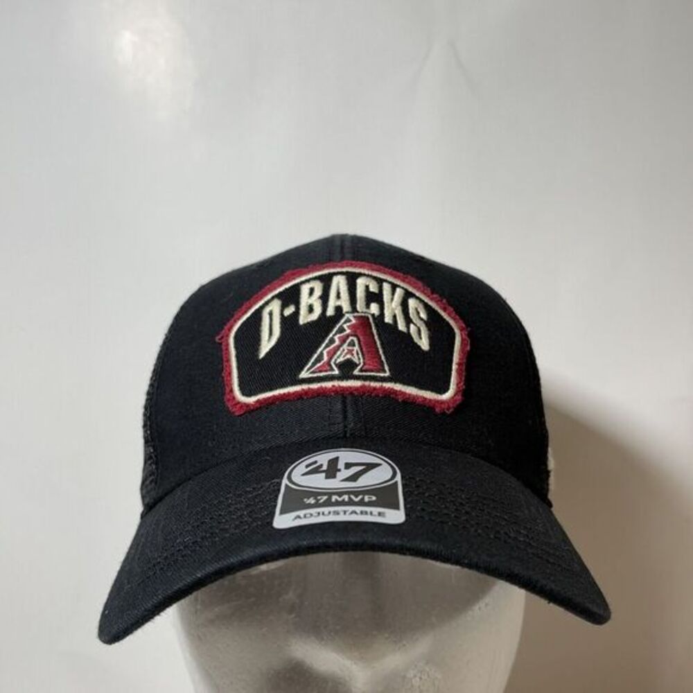'47 MVP Arizona Diamondbacks Black MLB Snapback Hat NEW